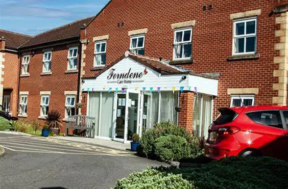 Ferndene Care Home - outside view of care home